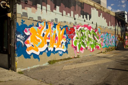 Graffiti of Atlanta.