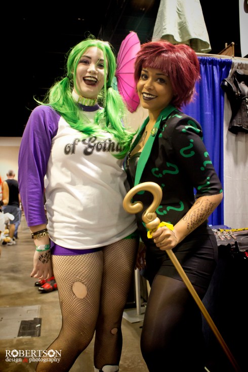 Harley Quinn and The Riddler by @adventurousbicosplay and @teddybear119